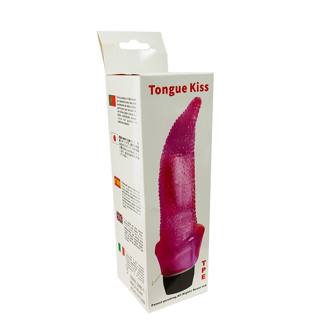 Vibrador Sexual Lengua Estimula Clitori Pezones Ano 26495-11